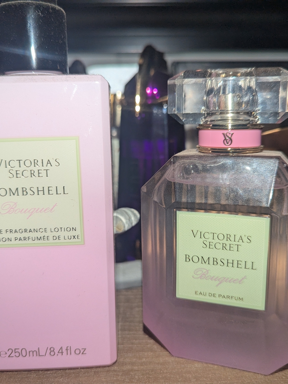 Victoria's Secret Bombshell Bouquet  Fragrance  & Lotion Set